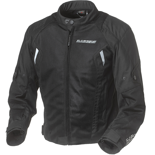 Cazadora de cordura de verano con protecciones homologadas.